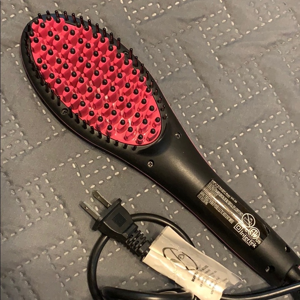 Straightening brush